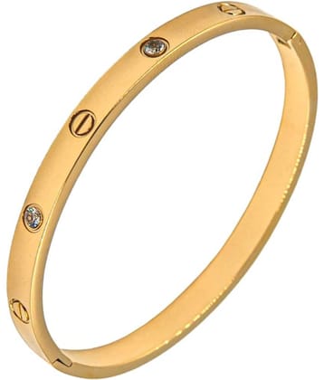 FASHION FRILL Gold Bracelet ( Pack of 1 )