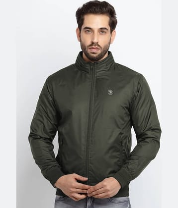 Mountain colours Polyester Men's Puffer Jacket - Green ( Pack of 1 )