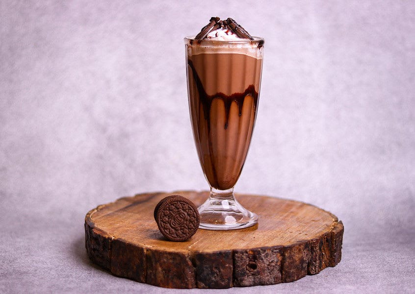 Oreo cookies shake.