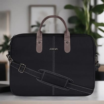 LOREM 10L Faux Leather Messenger Bag For Men & Women New-UF