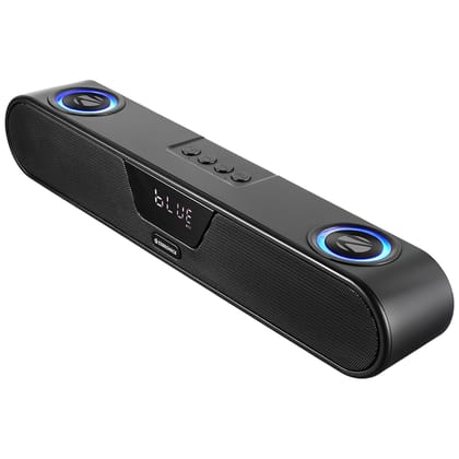 ZEBRONICS Astra 40 Portable Bluetooth Speaker, 20W RMS, Dual Drivers + 2 Passive Radiators, Upto 8 Hours Playback, BTv5.3 (Black) ZEBRONICS Astra 40 Portable Bluetooth Speaker, 20W RMS, Dual Drivers + 2 Passive Radiators, Upto 8 Hours Playback, BTv5.3 (B ZEBRONICS Astra 40 Portable Bluetooth Speaker, 20W RMS, Dual Drivers + 2 Passive Radiators, Upto 8 Hours Playback, BTv5.3 (Black) ZEBRONICS Astra 40 Portable Bluetooth Speaker, 20W RMS, Dual Drivers + 2 Passive Radiators, Upto 8 Hours Playback, BTv5.3 (B