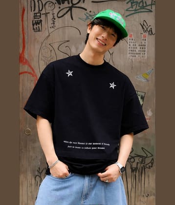FTX Men 100% Cotton Oversized Fit Printed T-Shirt ( White )
