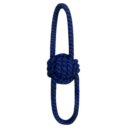 BearHugs Rope Ball with Tug Handles - RT 5 Durable, Safe & Promotes Dental Health, Versatile Playtime