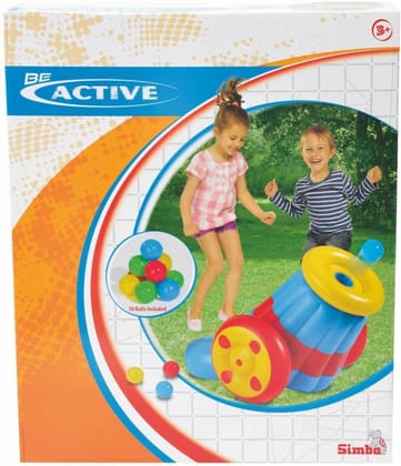 SIMBA World of Toys be Fun Inflatable Ball Cannon  (Multicolor)