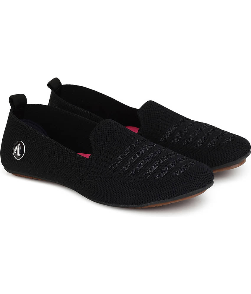 Aqualite Black Women's Slip On