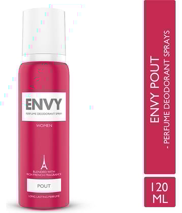 Envy POUT Deodorant Spray for Men 120 ml ( Pack of 1 )