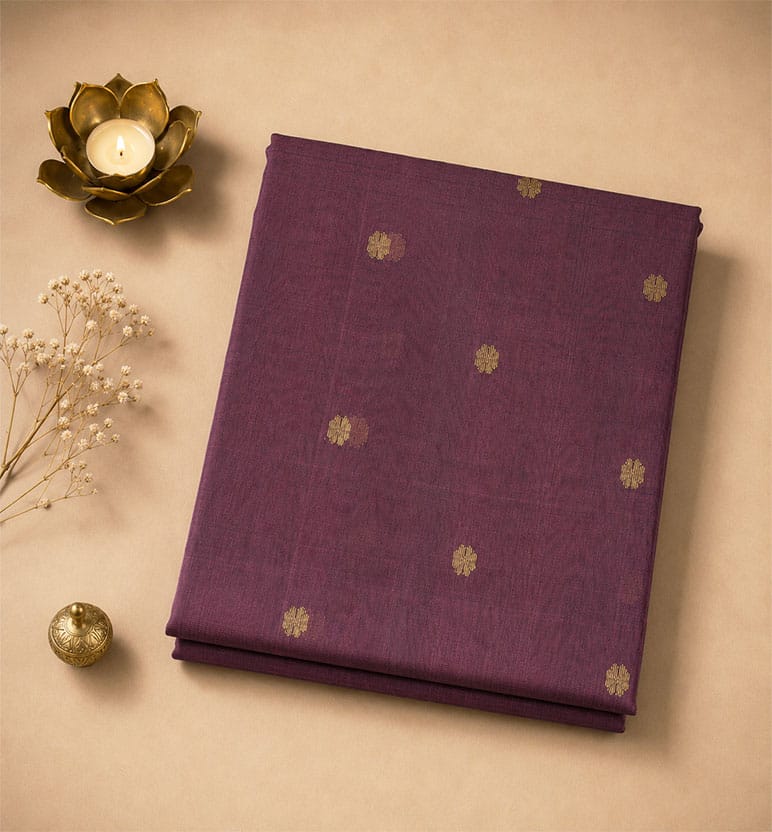 Handloom Chanderi Katan Silk Saree