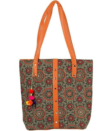 Bulbul - Multicolor Faux Leather Tote Bag