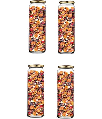 AFAST Airtight Storage  Glass Food Container Set of 4 400 mL