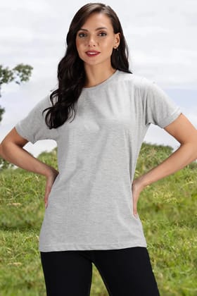 Light Grey - Classic Relax Crew-S