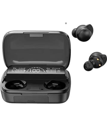 VERONIC M20 Bluetooth True Wireless (TWS) In Ear 20 Hours Playback Fast charging,Powerfull bass IPX4(Splash & Sweat Proof) Black