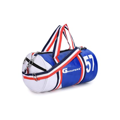 GROUPERS Duffle PU Leather Bag