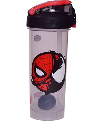 Gluman - Disney Spiderman Activo Black Sipper Water Bottle 850 mL ( Set of 1 )