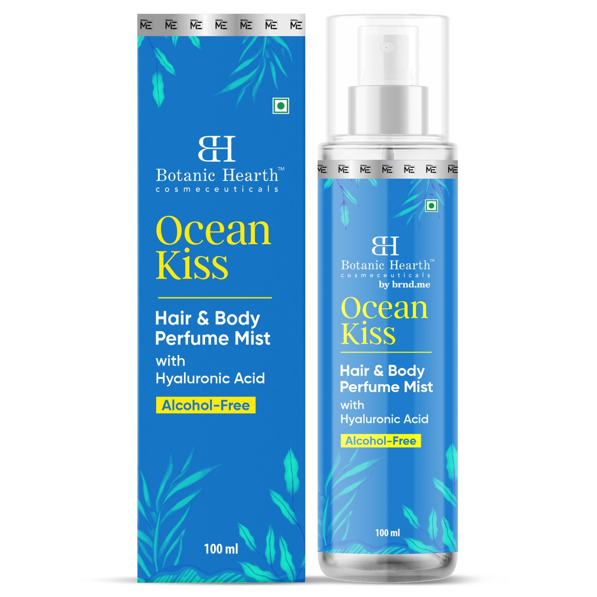 Botanic Hearth Ocean Kiss Hair and Body Perfume Mist 100ml