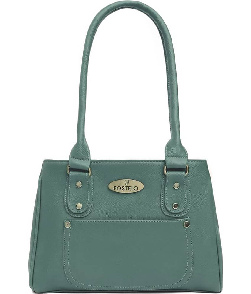 Fostelo Shoulder Bag PU Set of 1 ( Grey Melange )