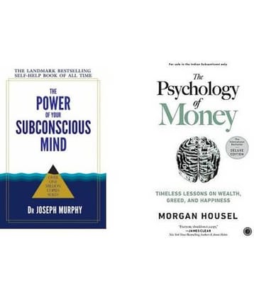 Bestseller Books + Combo Of Bestselling Books + The Power Of Your Subconscious Mind + The Psychology Of Money + Dr Joseph Murphy + Morgan Housel  (Paperback, Morgan Housel, Joseph Murphy)