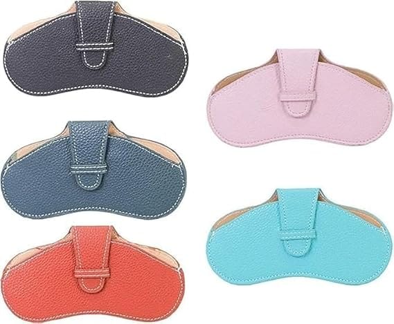 Goggle Case Cover Leather Premium Protective Case for Eyewear, Durable, Stylish, Soft Leather Design, Perfect for Sunglasses and Goggles