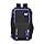 Skybags Porto Spacious 40L Weekender Backpack, 2 Compartments, Black-Blue