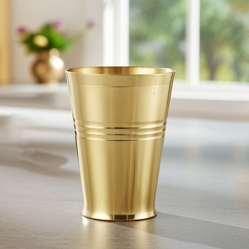 Brass Glass Embose No. 2, 120 Ml (ZMAS176 C)