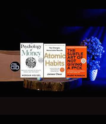 Books Combo (Atomic Habit ,The Subtle Art Not Giving A F*ck, Psychology of money)- Paperback