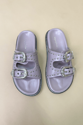 Taylor Swift Slider Sandals - Lilac-37