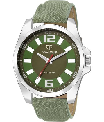 Walrus Gatsby  Fabric Analog Men's Watch