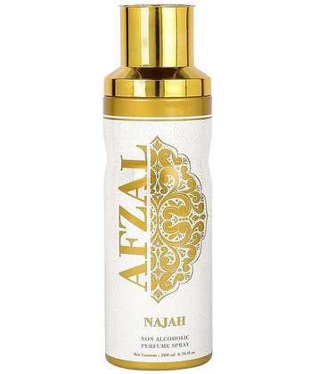 AFZAL Afzal NonAlcoholic Najah Deodorant Deodorant Spray for Unisex 200 ml ( Pack of 1 )
