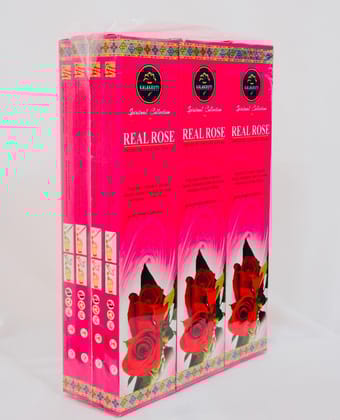 Real Rose  Incense Sticks 6 Pcs