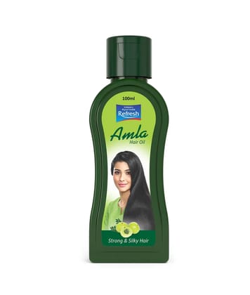 Torques Refresh Amla Hair Oil  100 ml | For Strong, Long and Thick hair | Controls Hair Fall, Strengthens Hair & Promotes Hair Growth - Pack of 4
