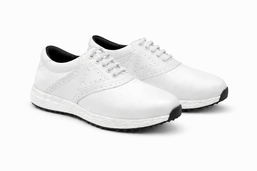 HITCARO Men's Proffessional Leather Golf Shoes | Lace-Up | Waterproof | Comfortable | Breathable