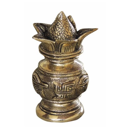 Brass Showpiece Kalash Statue (BSMAS1082 C)