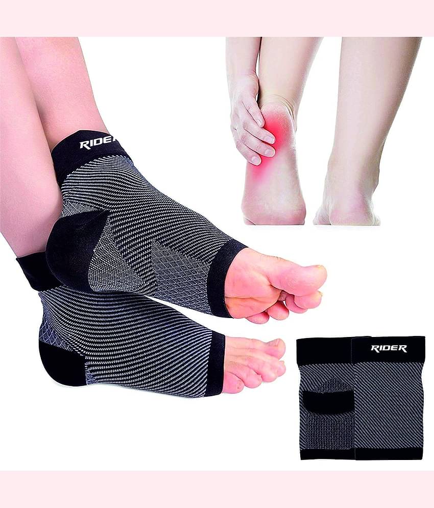Just Rider Cotton 4 Ways Stretch Ankle Sleeve Socks For Man & Woman With Open Toe CAN WE WARE AS SOCKS DURING DAILY ACTIVITIES AND TRAVEL