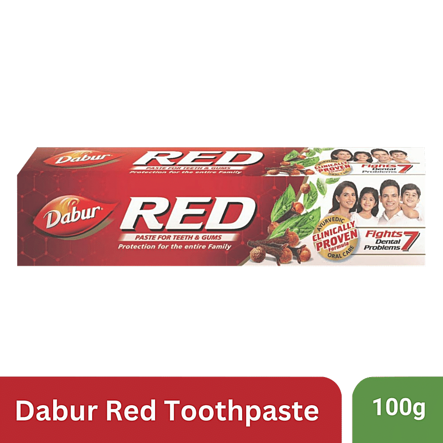 Dabur Red Ayurvedic Tooth Paste, 100 gm
