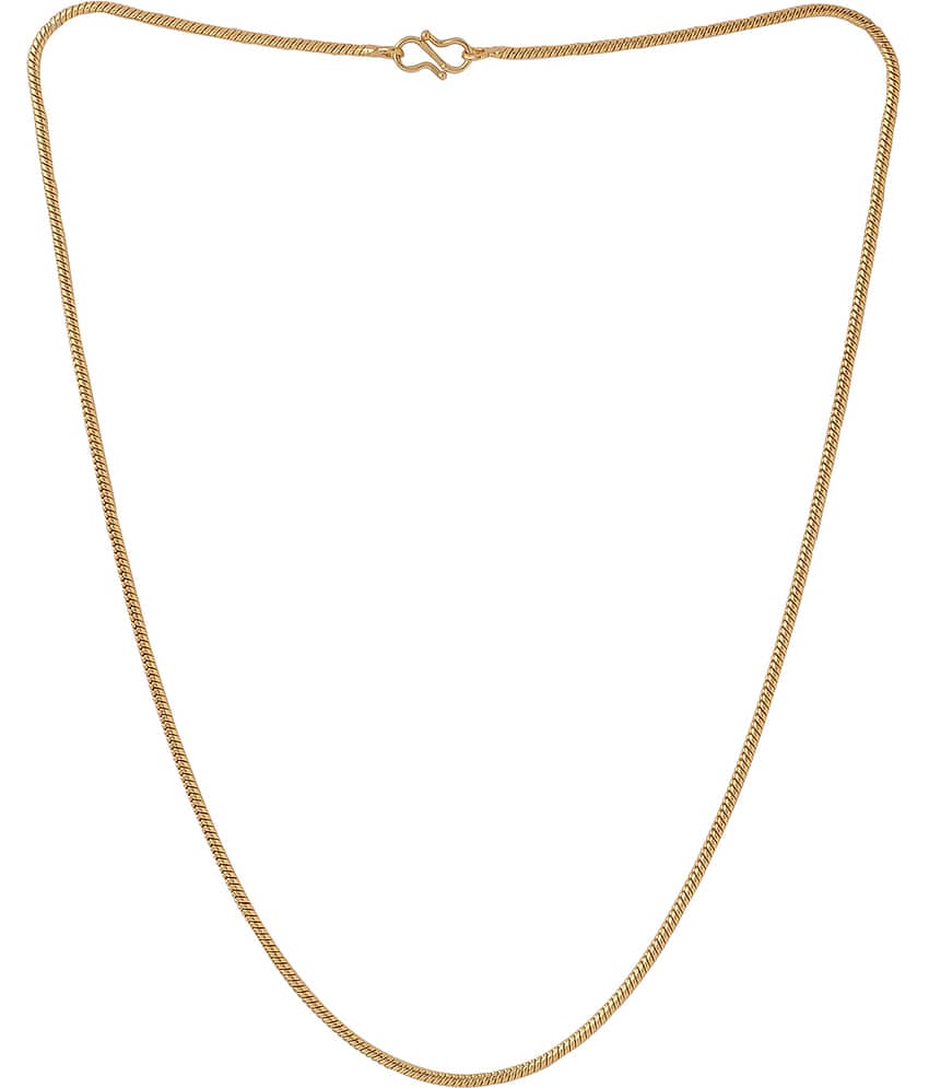 VIRAASI - Gold Plated Brass Chain ( Pack of 1 )