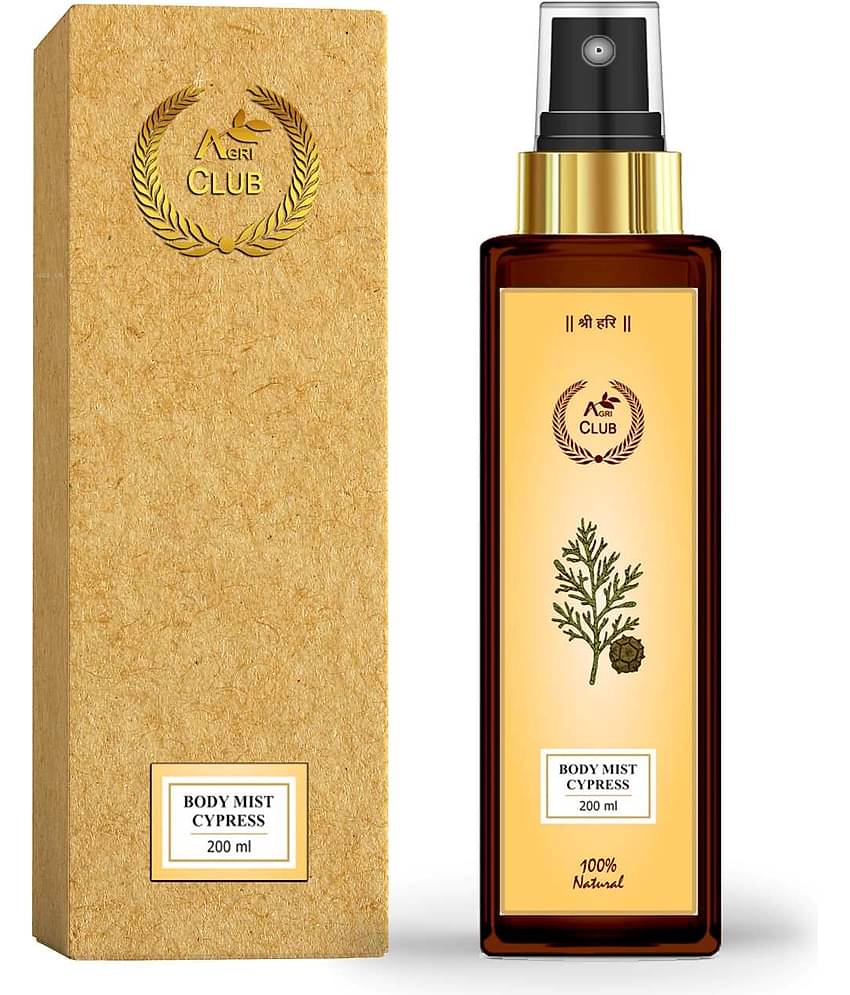 AGRI CLUB - Cypress Body Mist For Men,Women 200 ml ( Pack of 1 )
