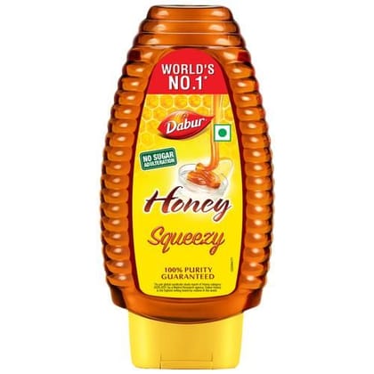 Dabur Honey 100% Pure, No Sugar Adulteration, 700 g (Buy 1 Get 1 Free)