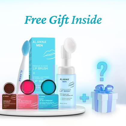 Lip Brightening Kit | Men| 4 - Step Solution