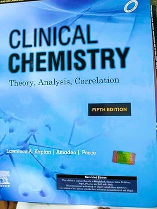 Clinical Chemistry  5th edition