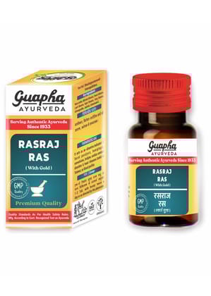 Rasraj Ras (With Gold & Pearl)-50 Tablet