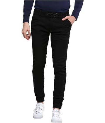 Urbano Fashion - Black Cotton Blend Slim Fit Men's Jeans ( Pack of 1 )