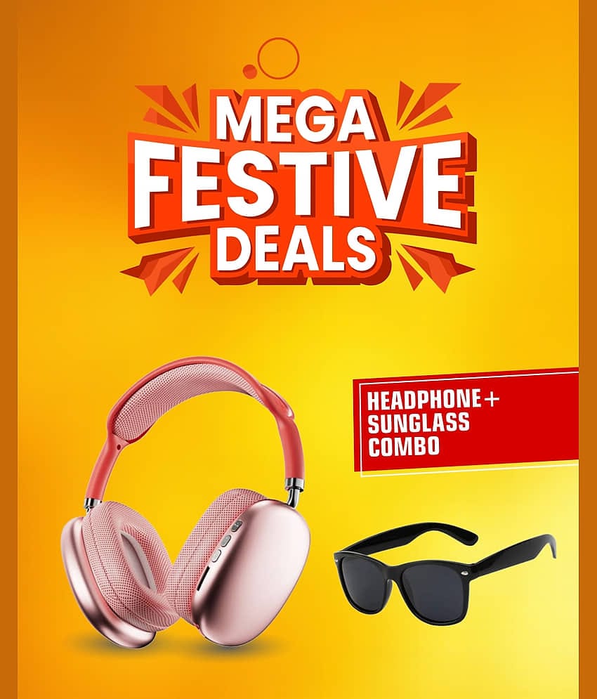 NEO P9 Bluetooth Bluetooth Headphone On Ear 2 Hours Playback With Trendy Sunglasses