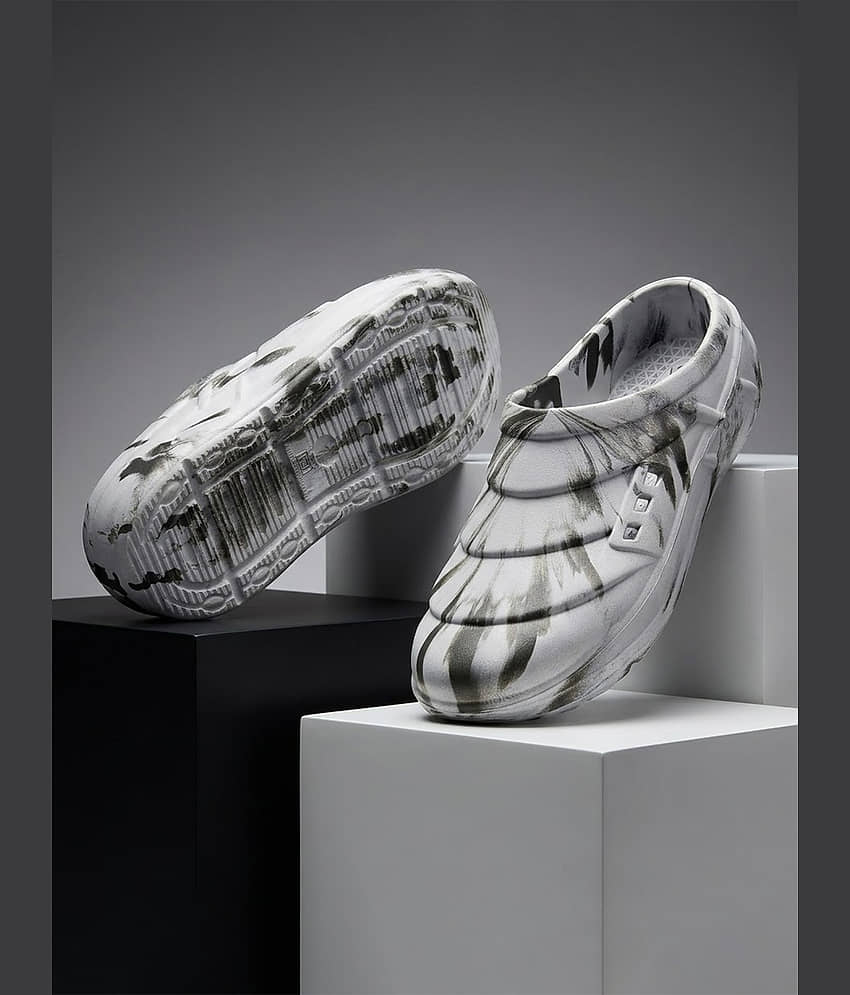 koburg - Grey Men's Clogs