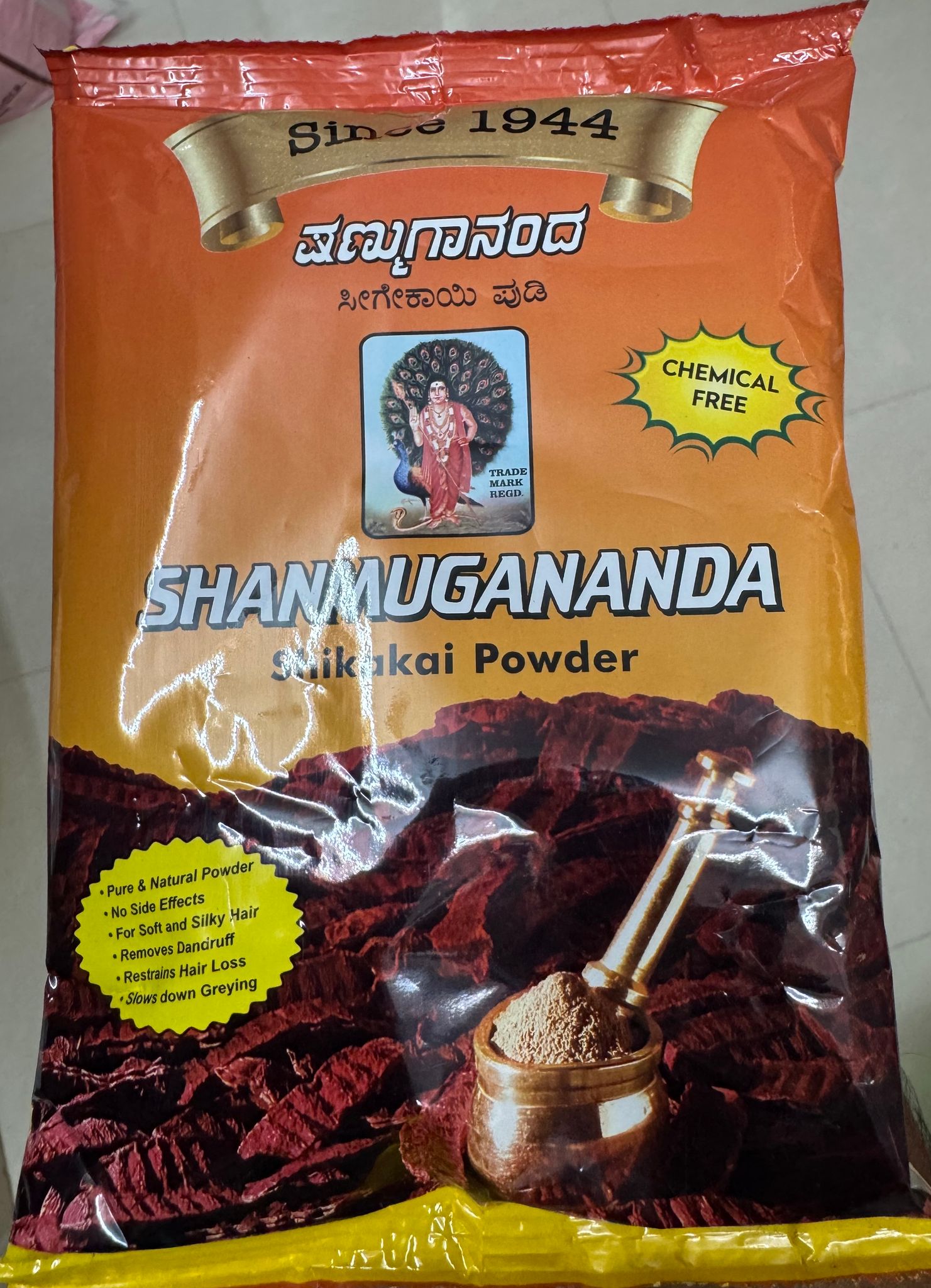 Shanmugananda Shikakai Powder 250g