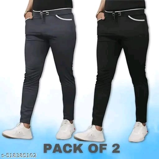 Gorgeous Unique Men Track Pants Pack of 2