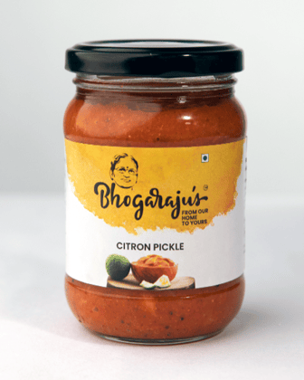 Bhogarajus  Citron Pickle - 300 grams (Food Grade Pouch)