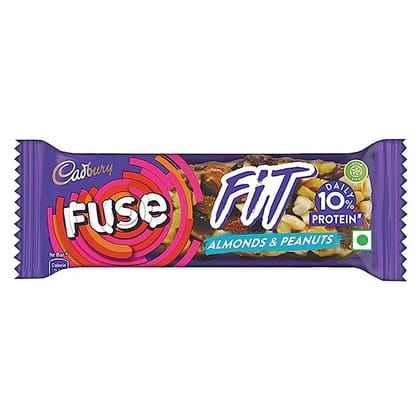 Cadbury Almonds and Peanuts Fuse Fit Bar 40 Gms