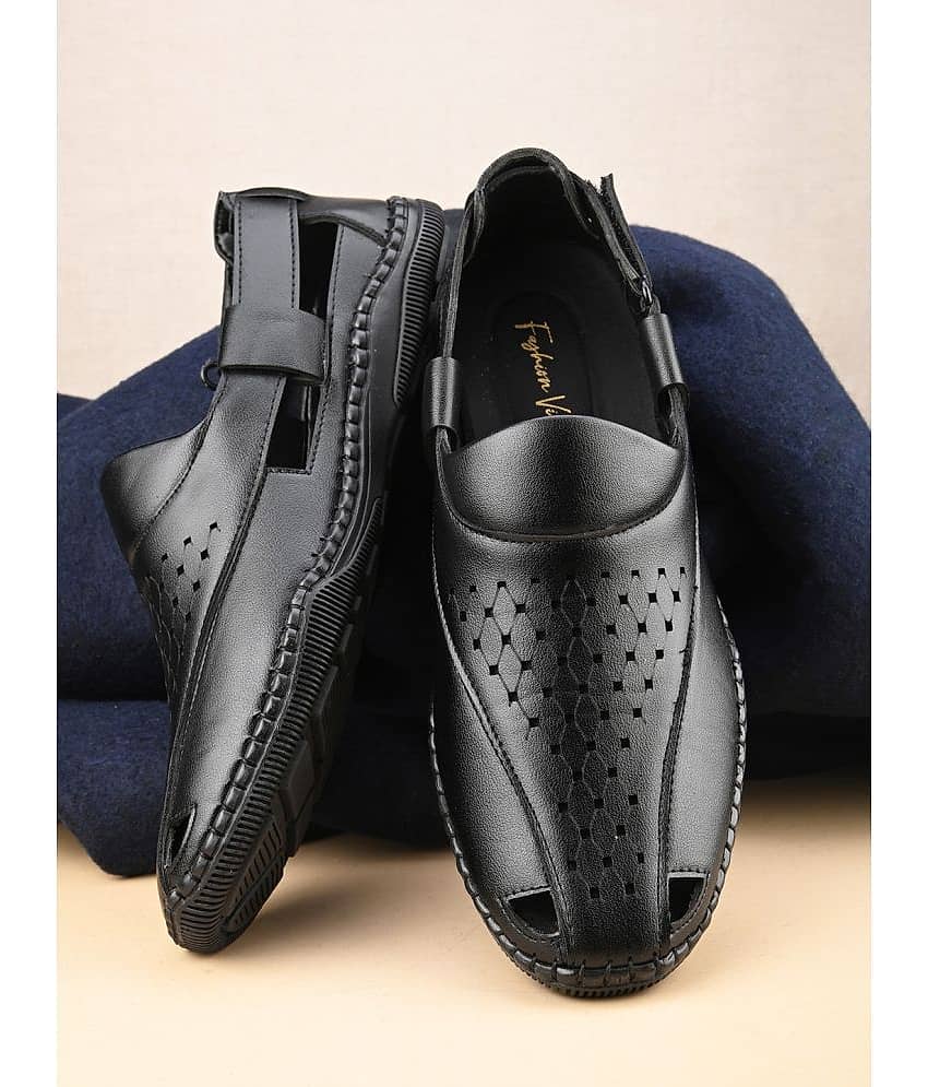 Fashion Victim - Black Men's Sandals