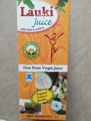 Lauki Juice With tulsi & pudina Baseda The science Of First press virgin juice Selected Dealike benada Ure herbs 