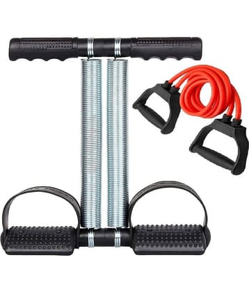 Combo Toning Tube Tummy Trimmer-Abs Exerciser-Waist Trimmer-Total Body Workout for Men and Women,