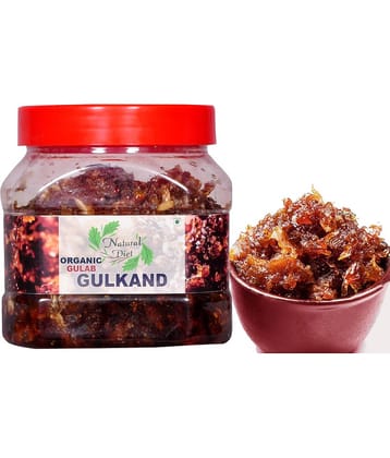 Natural Diet ORGANIC Banarsi Pan Flavour Gulkand Gulab || Low Oil Pickle || 100% Fresh Gulkand Pickle 500 g